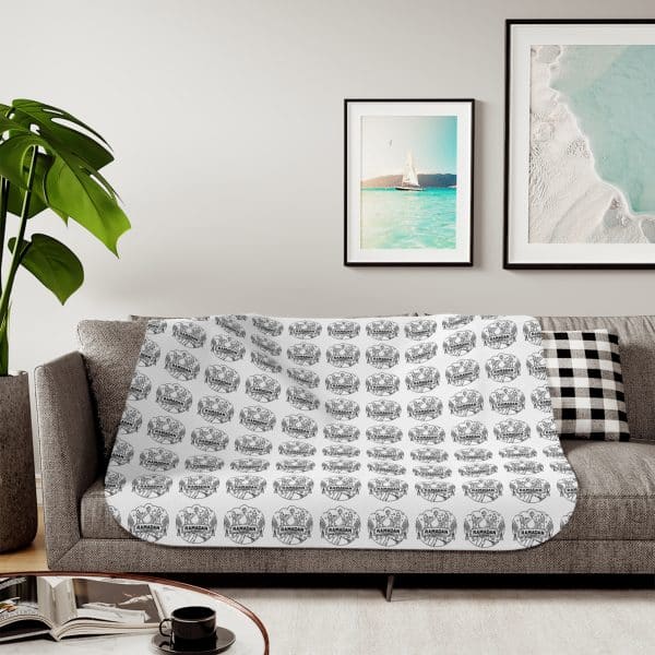 Ramadan Kareem Sherpa Blanket, Two Colors - Image 11