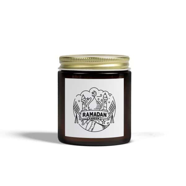 Ramadan Kareem Scented Coconut Apricot Candles (4oz, 9oz) - Image 98