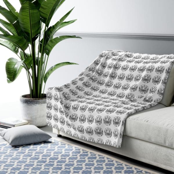 Ramadan Kareem Sherpa Fleece Blanket - Image 3