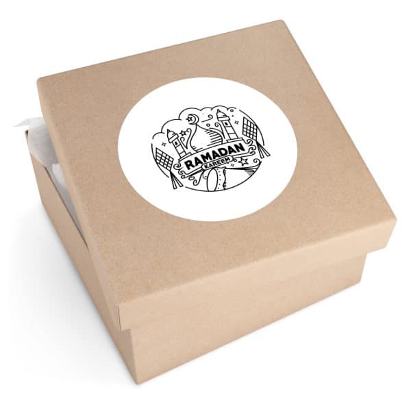 Ramadan Kareem Round Stickers, IndoorOutdoor - Image 15