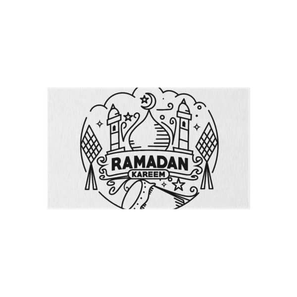 Ramadan Kareem Outdoor Rug - Image 5