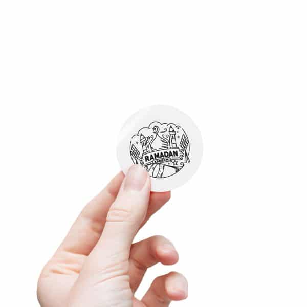 Ramadan Kareem Round Sticker Label Rolls - Image 7
