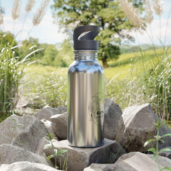 Ramadan Kareem Stainless Steel Water Bottle With Straw, 20oz - Image 8