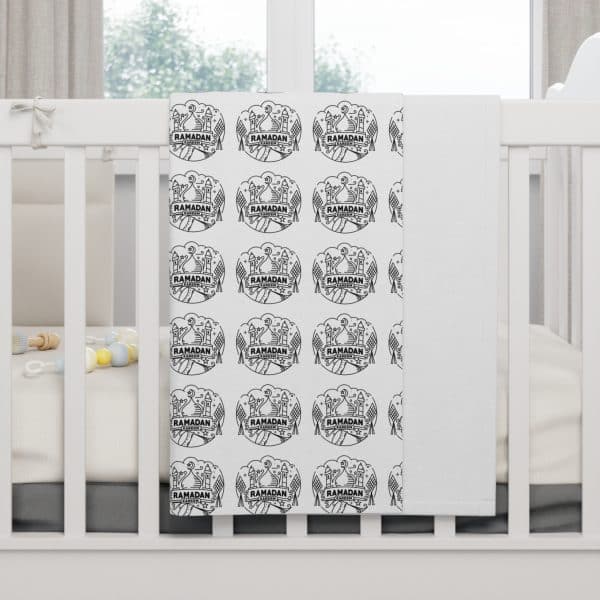 Ramadan Kareem Soft Fleece Baby Blanket - Image 4