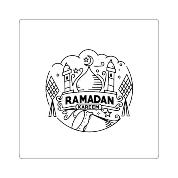 Ramadan Kareem Square Stickers - Image 5