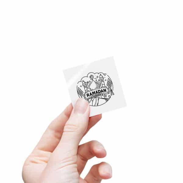 Ramadan Kareem Square Sticker Label Rolls - Image 35