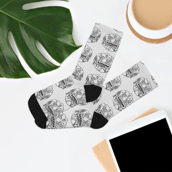 Ramadan Kareem Recycled Poly Socks - Image 7