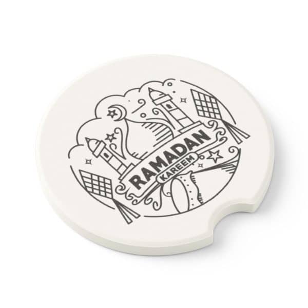Ramadan Kareem Soapstone Car Coaster - Image 3