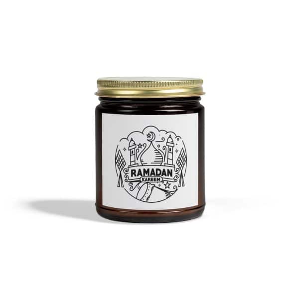 Ramadan Kareem Scented Coconut Apricot Candles (4oz, 9oz) - Image 166