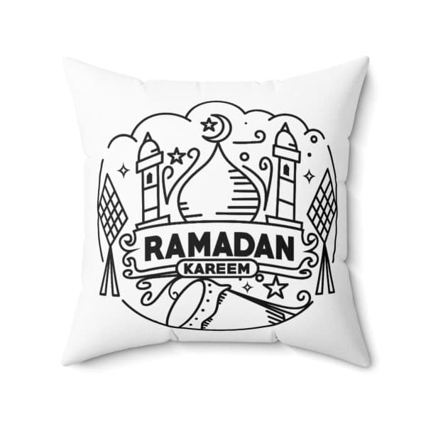 Ramadan Kareem Spun Polyester Square Pillow - Image 11