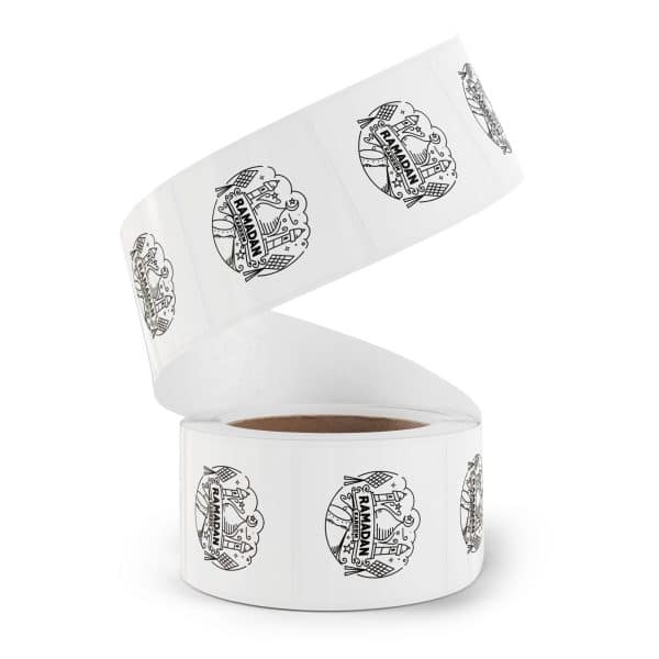 Ramadan Kareem Square Sticker Label Rolls - Image 38
