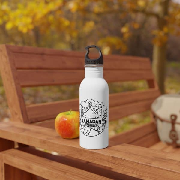 Ramadan Kareem Stainless Steel Water Bottle - Image 6