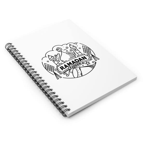Ramadan Kareem Spiral Notebook - Ruled Line - Image 3