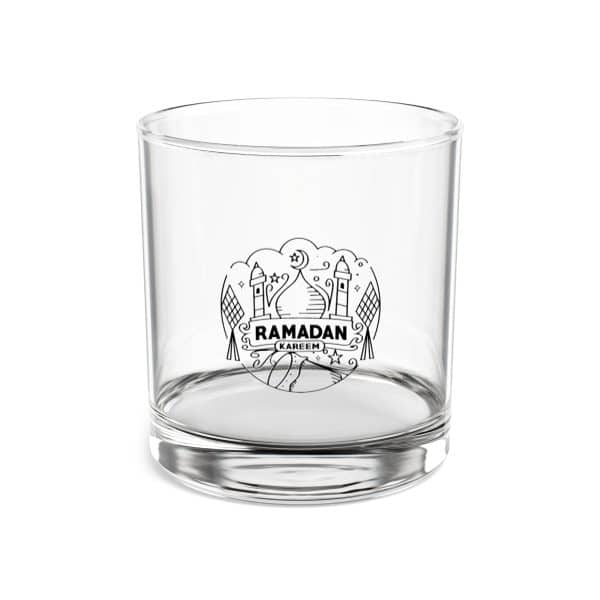 Ramadan Kareem Rocks Glass, 10oz