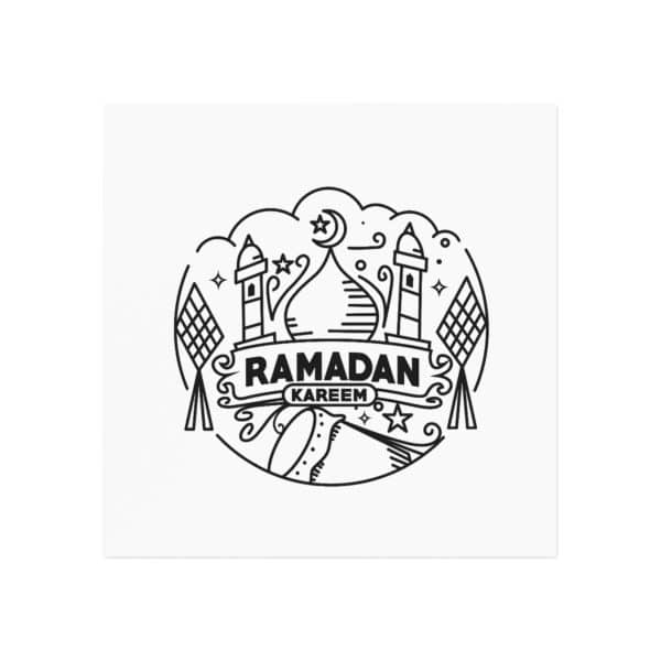 Ramadan Kareem Square Magnet - Image 5