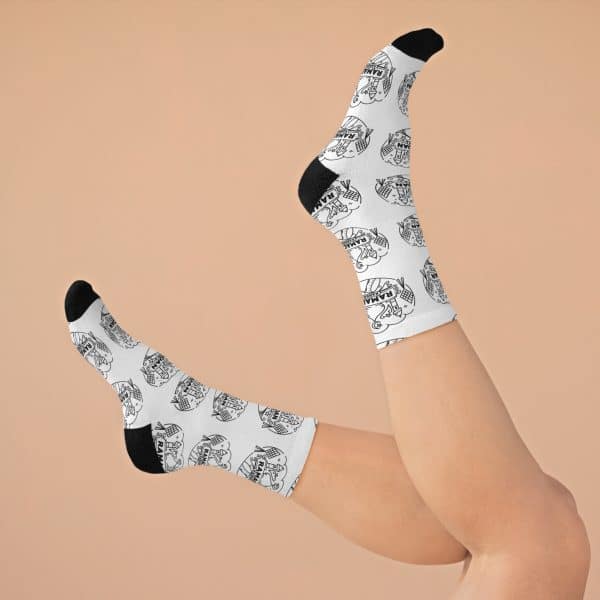 Ramadan Kareem Recycled Poly Socks - Image 8