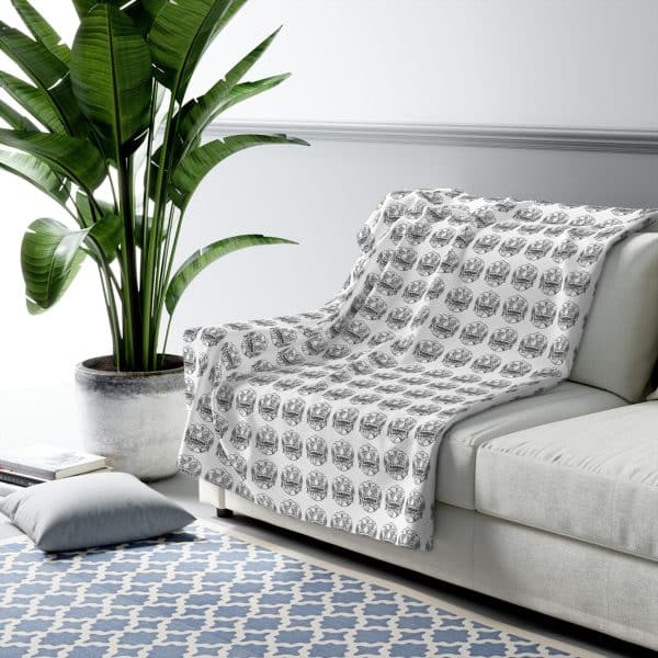 Ramadan Kareem Sherpa Fleece Blanket - Image 7