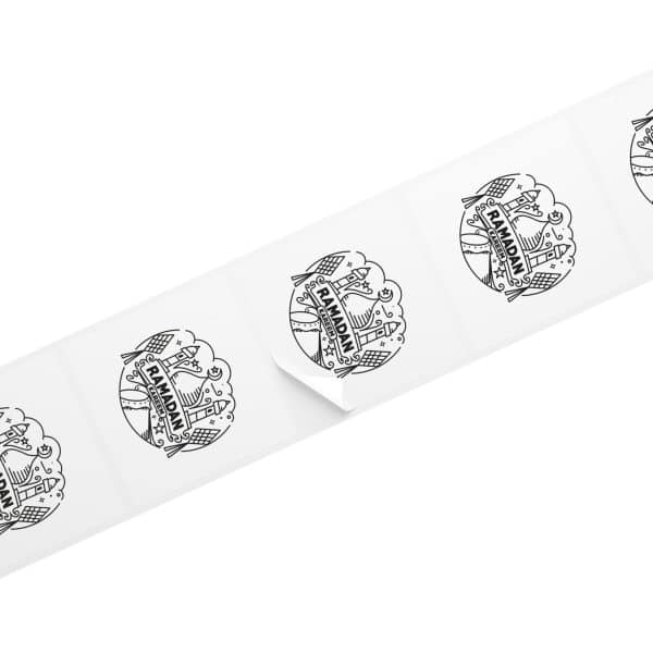 Ramadan Kareem Square Sticker Label Rolls - Image 34