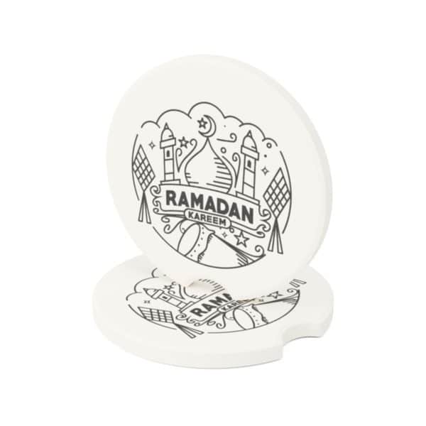 Ramadan Kareem Soapstone Car Coaster - Image 9