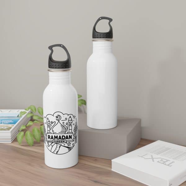 Ramadan Kareem Stainless Steel Water Bottle - Image 7
