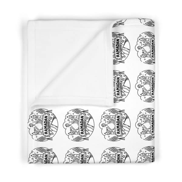 Ramadan Kareem Soft Fleece Baby Blanket - Image 2