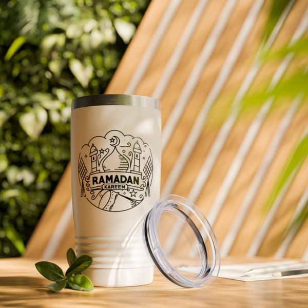Ramadan Kareem Ringneck Tumbler, 20oz - Image 7