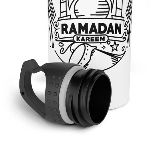 Ramadan Kareem Stainless Steel Water Bottle - Image 9