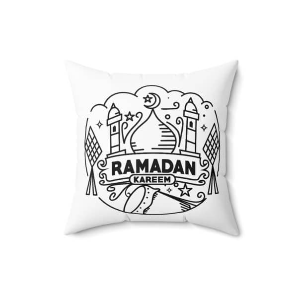 Ramadan Kareem Spun Polyester Square Pillow - Image 5