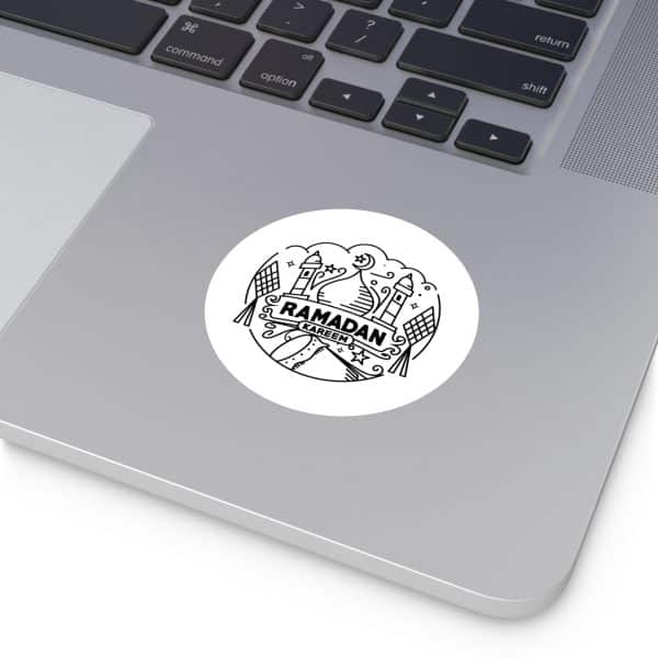 Ramadan Kareem Round Vinyl Stickers - Image 8
