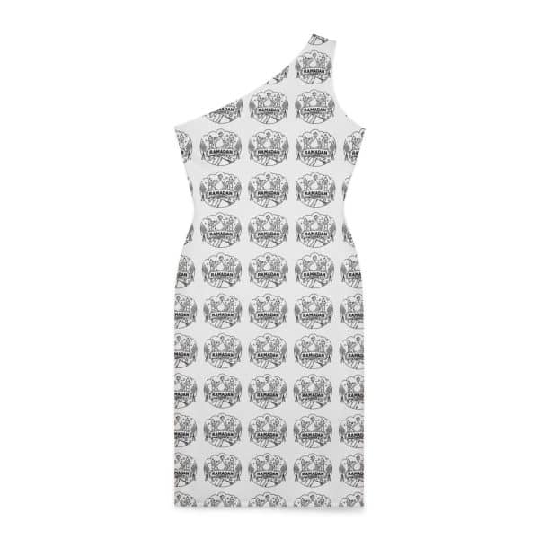 Ramadan Kareem Shoulder Dress (AOP) - Image 2