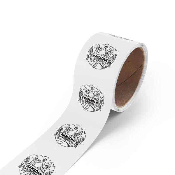 Ramadan Kareem Square Sticker Label Rolls - Image 2