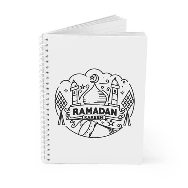 Ramadan Kareem Spiral Notebook - Image 3