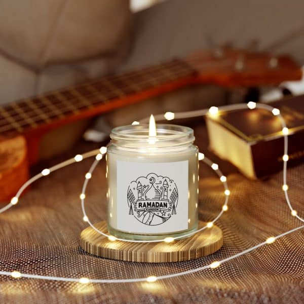 Ramadan Kareem Scented Coconut Apricot Candles (4oz, 9oz) - Image 40