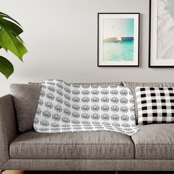 Ramadan Kareem Sherpa Blanket, Two Colors - Image 7