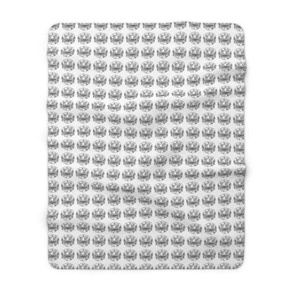 Ramadan Kareem Sherpa Fleece Blanket