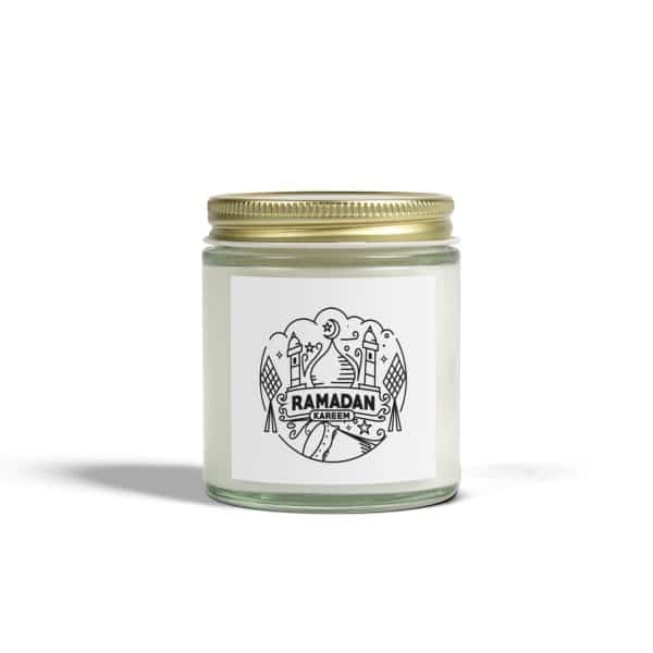 Ramadan Kareem Scented Coconut Apricot Candles (4oz, 9oz) - Image 36