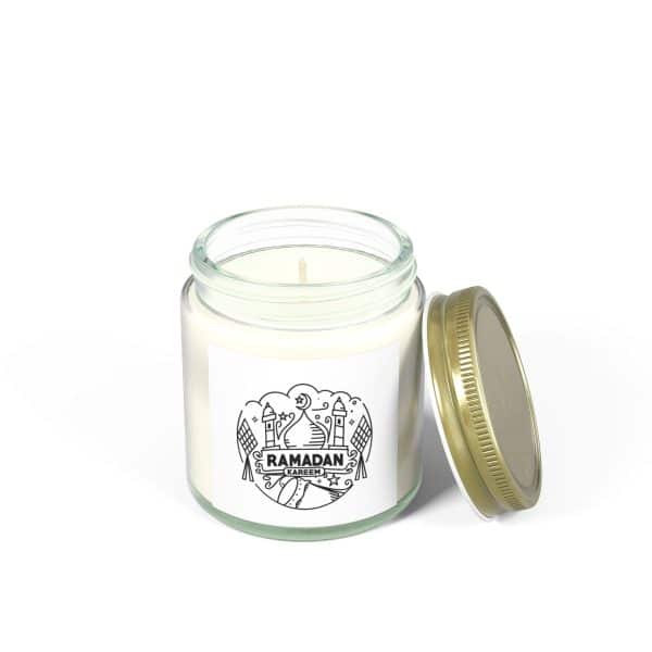 Ramadan Kareem Scented Coconut Apricot Candles (4oz, 9oz) - Image 37