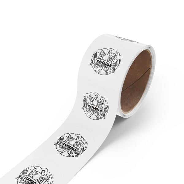 Ramadan Kareem Round Sticker Label Rolls - Image 2