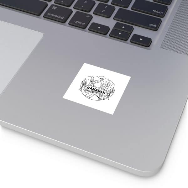 Ramadan Kareem Square Vinyl Stickers - Image 2
