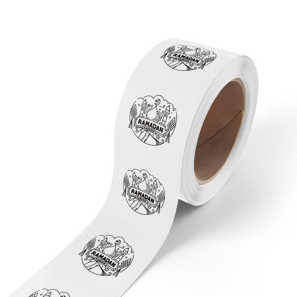 Ramadan Kareem Square Sticker Label Rolls - Image 37