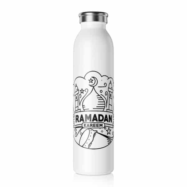 Ramadan Kareem Slim Water Bottle