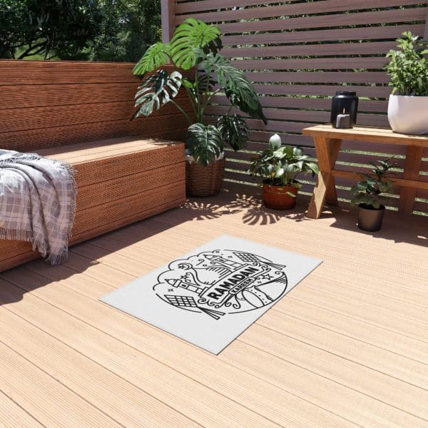 Ramadan Kareem Outdoor Rug - Image 3