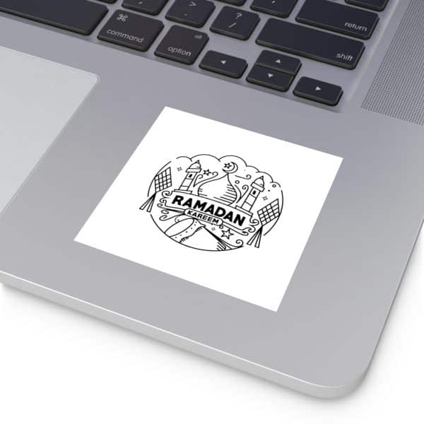 Ramadan Kareem Square Vinyl Stickers - Image 6