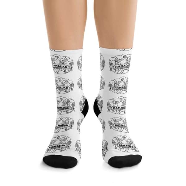 Ramadan Kareem Recycled Poly Socks