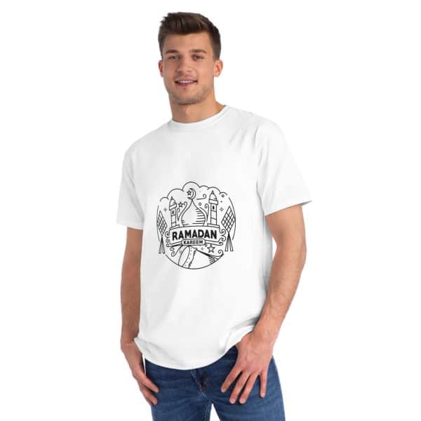 Ramadan Kareem Organic Unisex Classic T-Shirt - Image 3