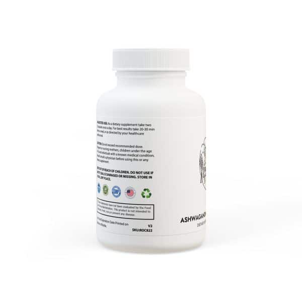 Ramadan Kareem Ashwagandha and Black Pepper Supplement (60 capsules) - Image 2