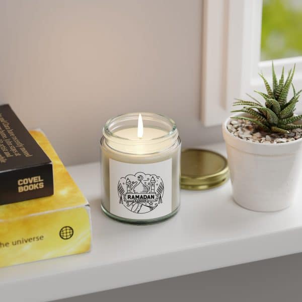 Ramadan Kareem Scented Coconut Apricot Candles (4oz, 9oz) - Image 33