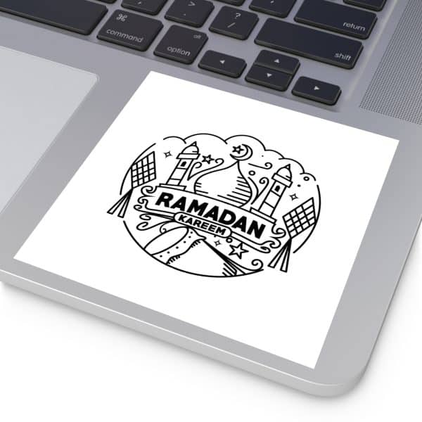 Ramadan Kareem Square Stickers, IndoorOutdoor - Image 17