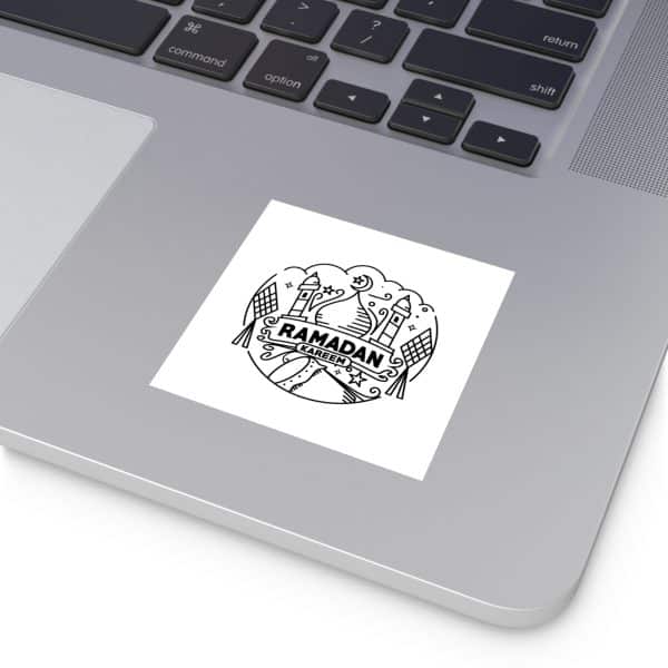 Ramadan Kareem Square Stickers, IndoorOutdoor - Image 8