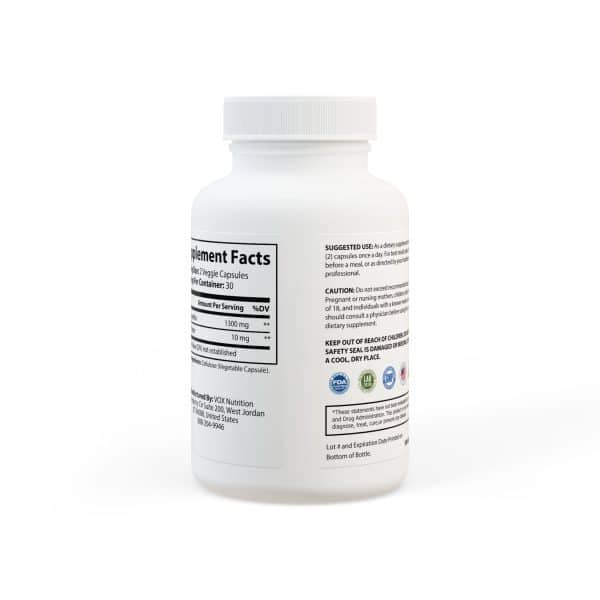 Ramadan Kareem Ashwagandha and Black Pepper Supplement (60 capsules) - Image 4